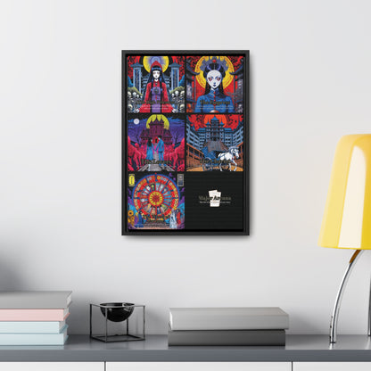 Major Arcana 2 of 4 - Framed Wall Art