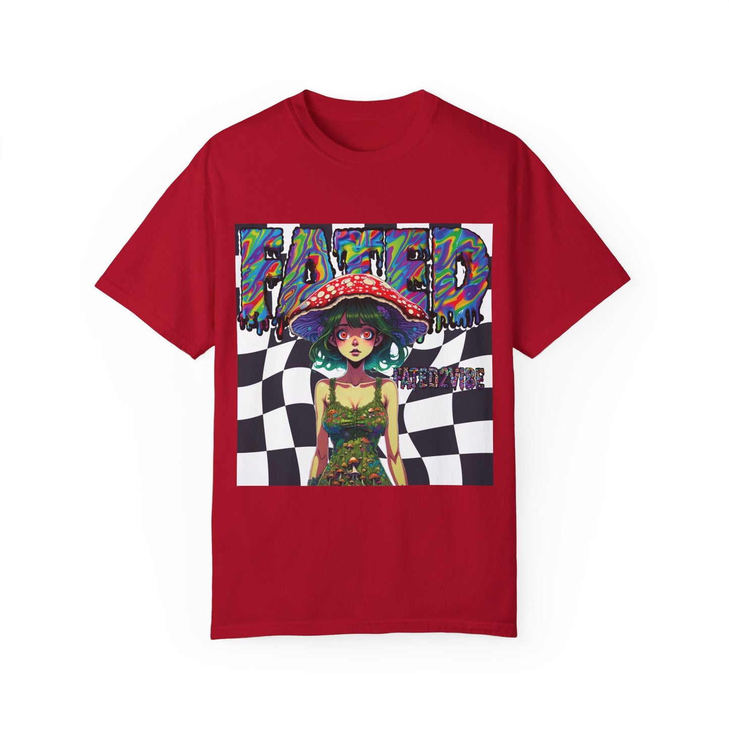 Fated2VIBE Checkered Print - Unisex T-shirt