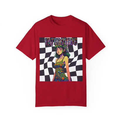 Fated2VIBE Checkered Print V2 - Unisex T-shirt