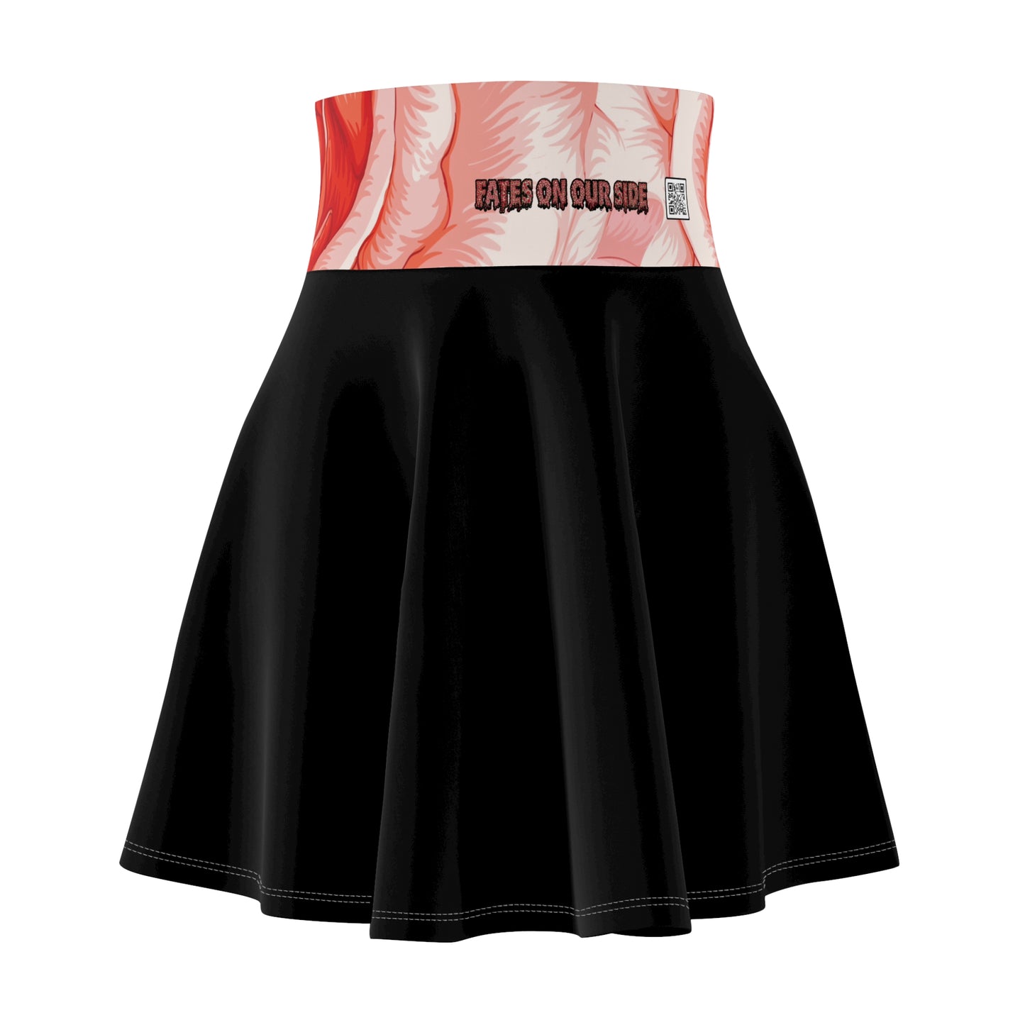 Split Roses Fated MC Alice Women's Skater Skirt