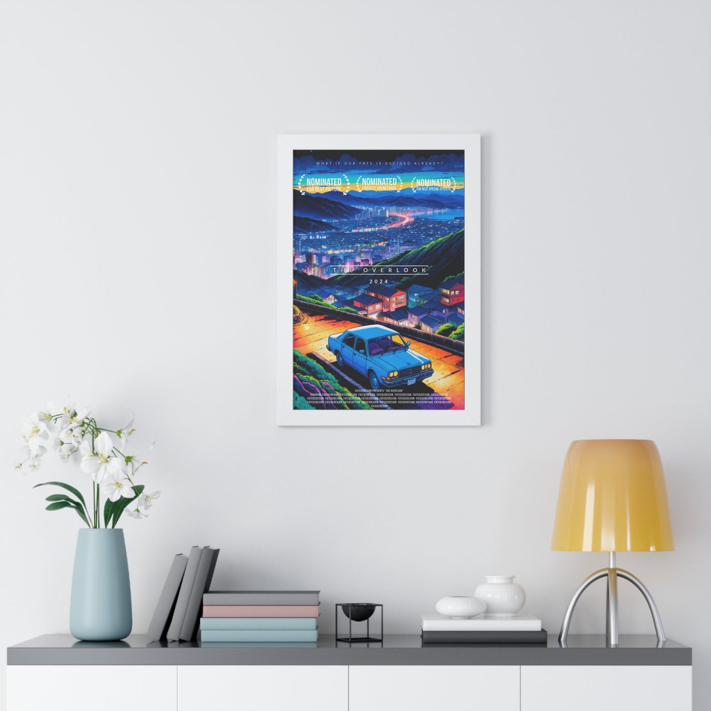 The Overlook What If Framed Vertical Poster