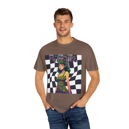 Fated2VIBE Checkered Print V2 - Unisex T-shirt