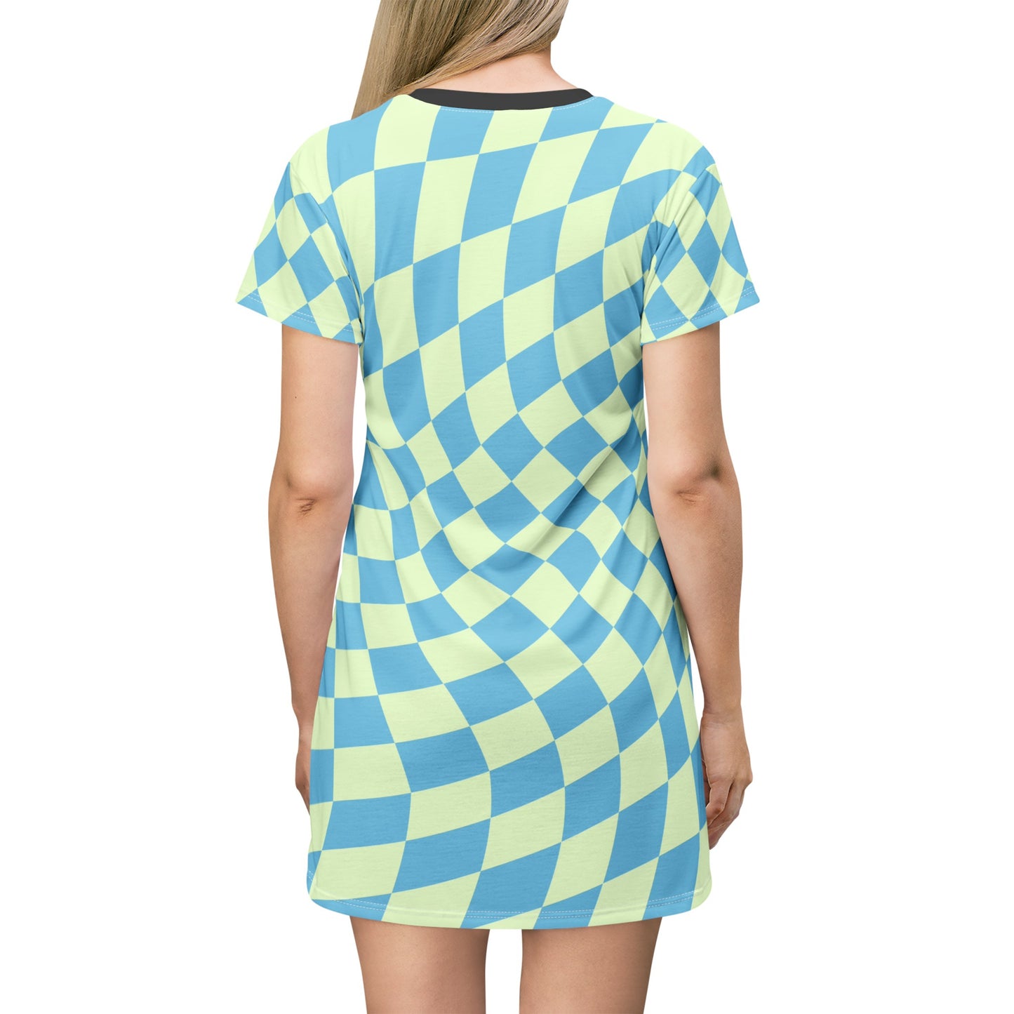 Light Blue Daydream Alice T-Shirt Dress