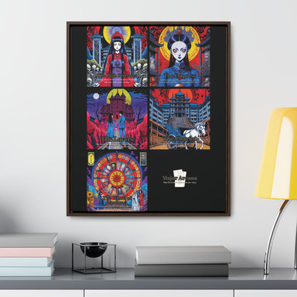 Major Arcana 2 of 4 - Framed Wall Art