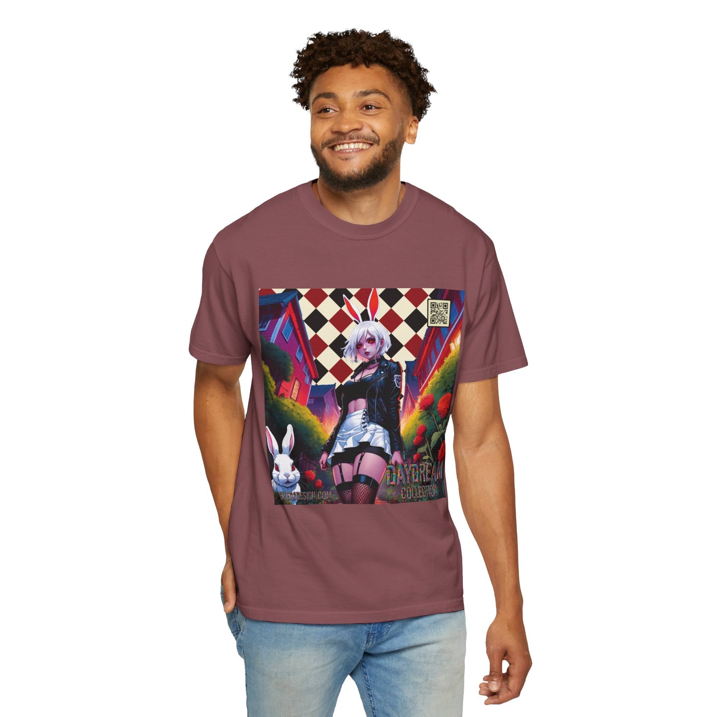 Black and Red V2 Checkered The Daydream Collection - Unisex T-shirt