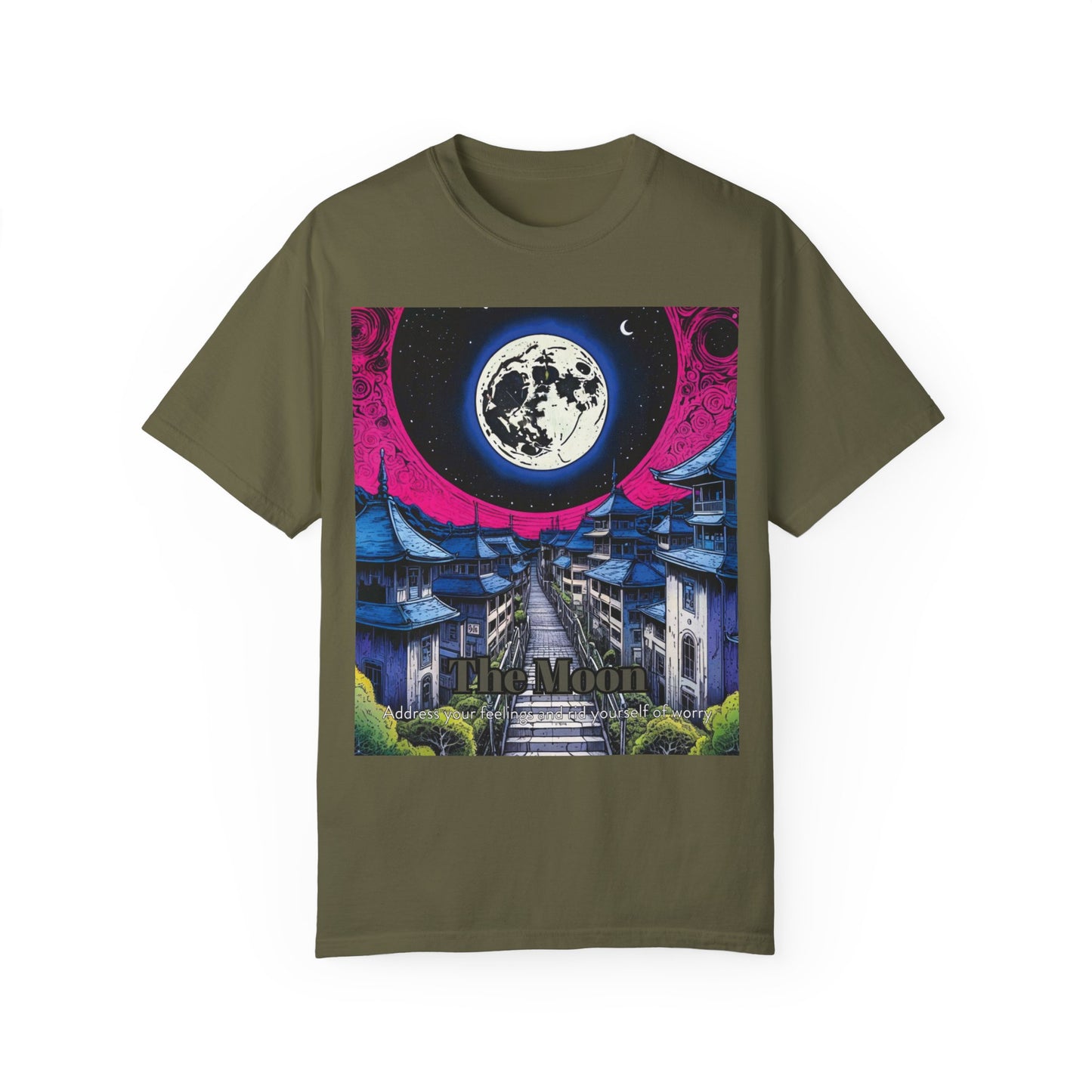 The Moon Major Arcana - Poster - Unisex T-shirt