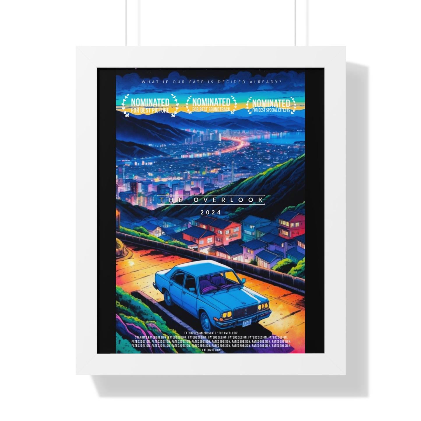 The Overlook What If Framed Vertical Poster