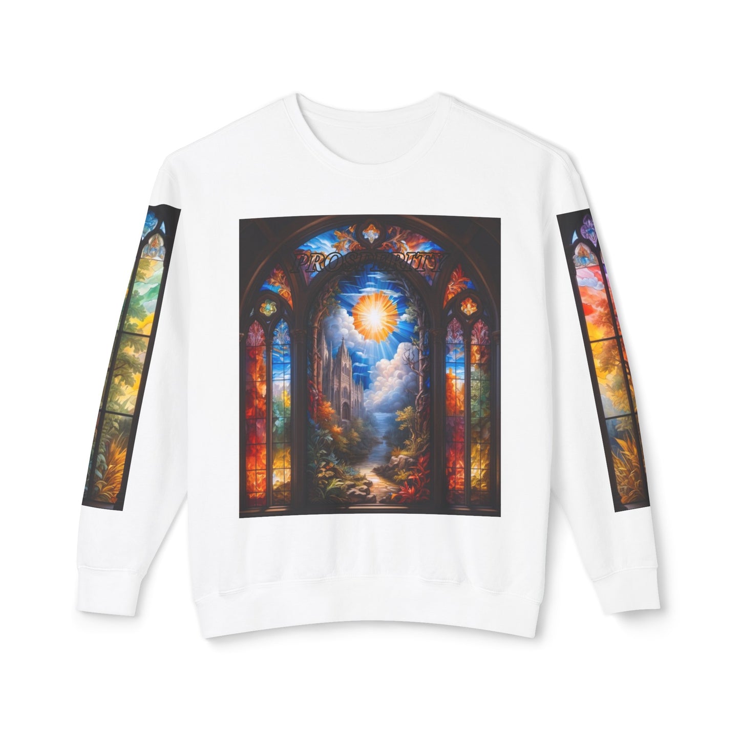 Prosperity - Divine Tragedy - Unisex Lightweight Crewneck Sweatshirt