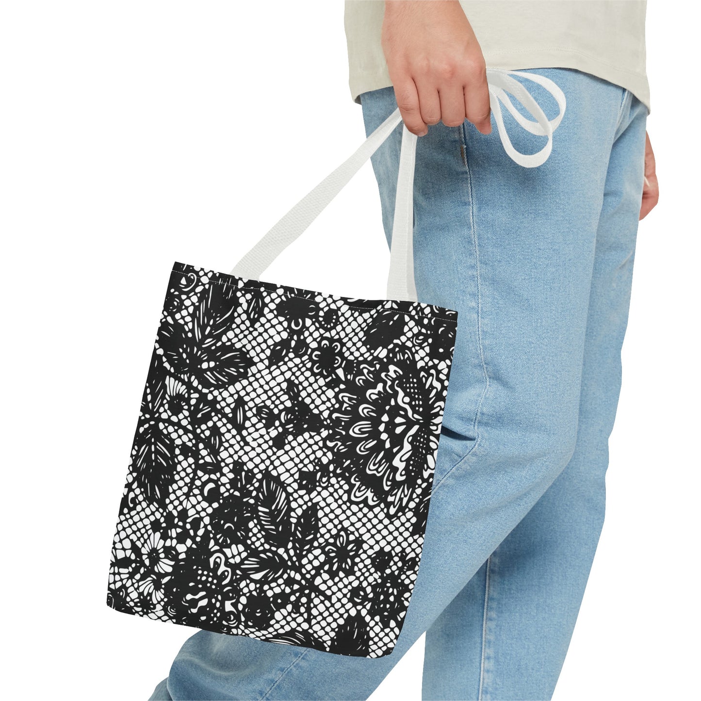 Just Flower Lace Tote Bag
