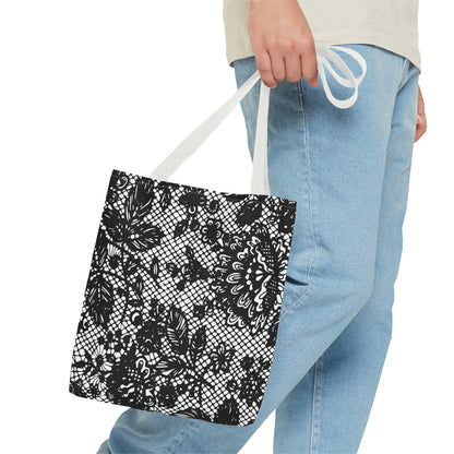 Just Flower Lace Tote Bag