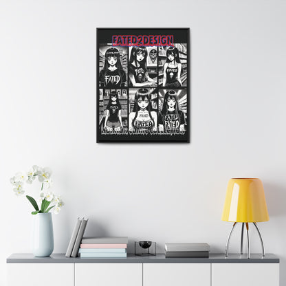 Horror Comic Collection Framed Wall Art
