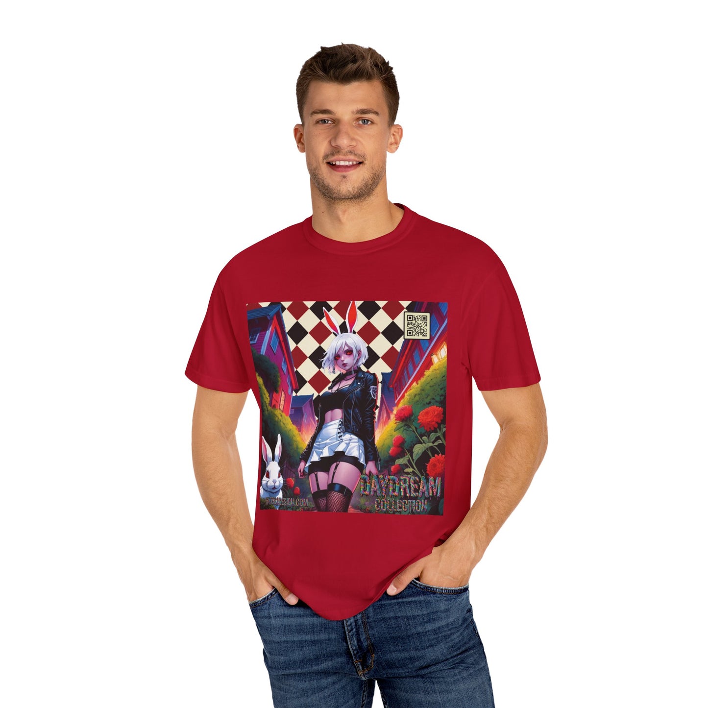 Black and Red V2 Checkered The Daydream Collection - Unisex T-shirt