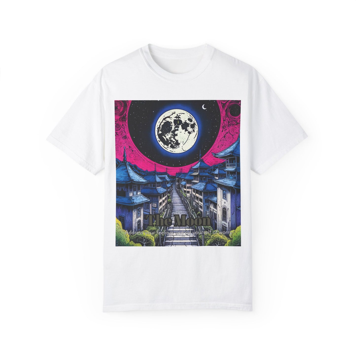 The Moon Major Arcana - Poster - Unisex T-shirt