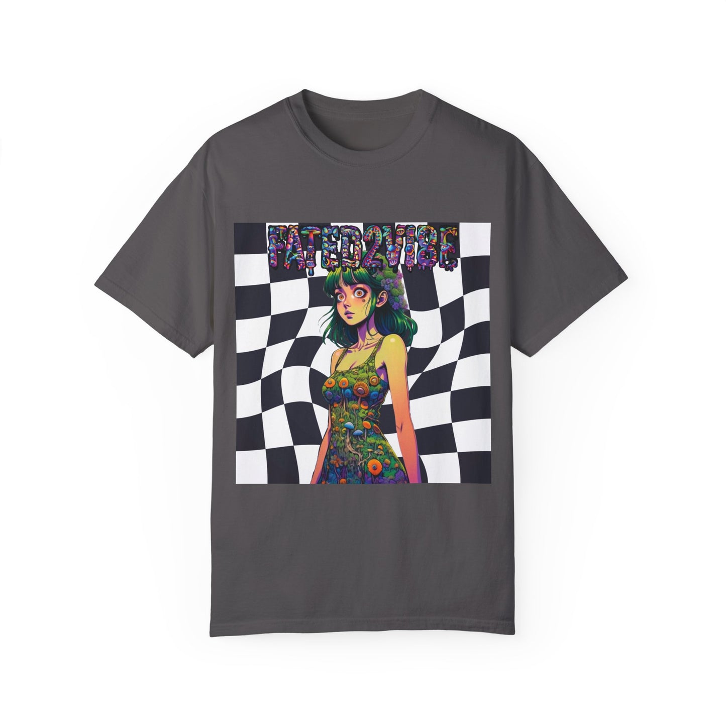 Fated2VIBE Checkered Print V2 - Unisex T-shirt