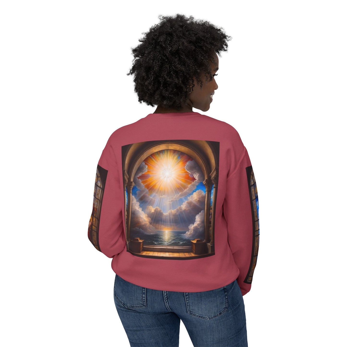 Virtue - Divine Tragedy - Unisex Lightweight Crewneck Sweatshirt