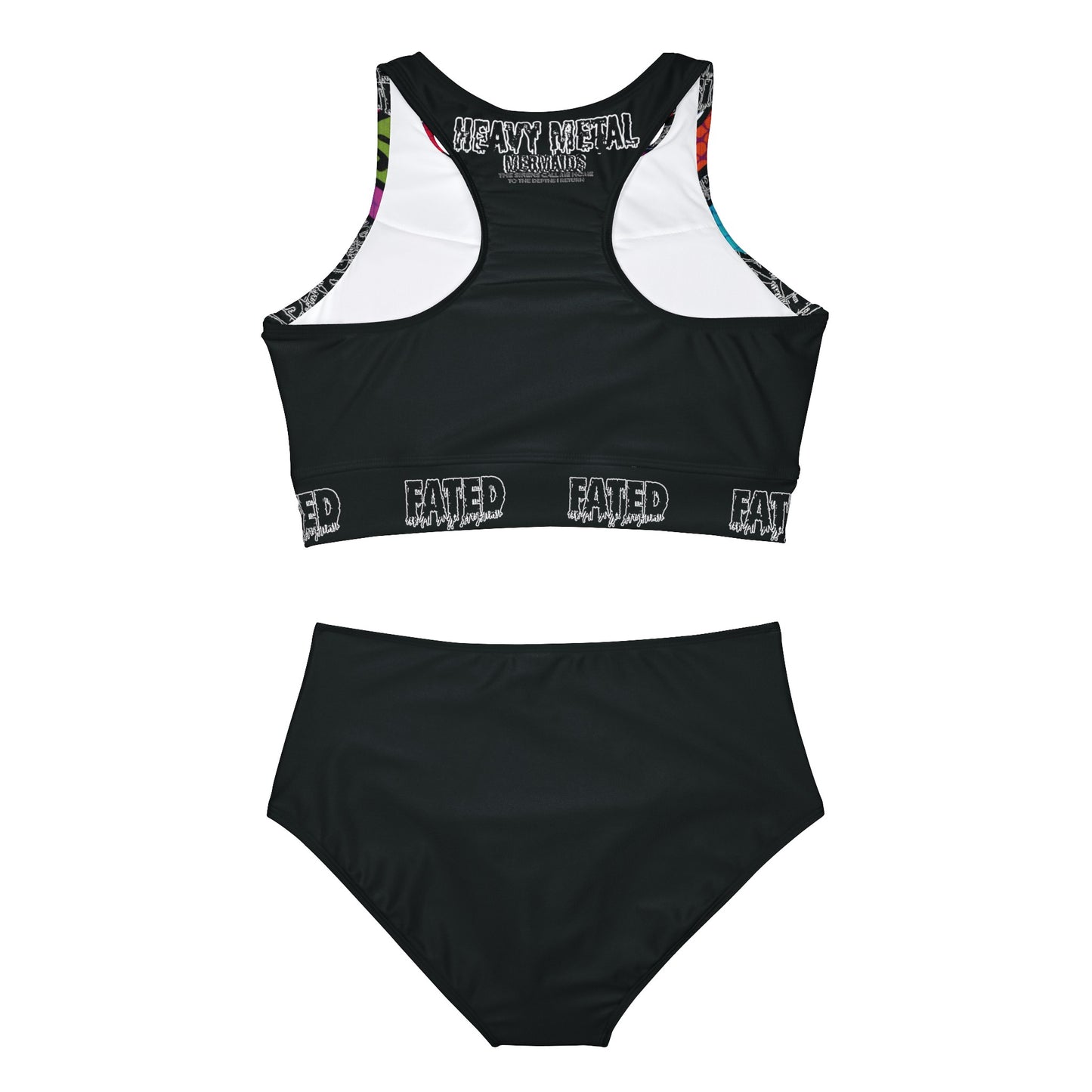 Metal Mermaids V3 - Sporty Bikini Set