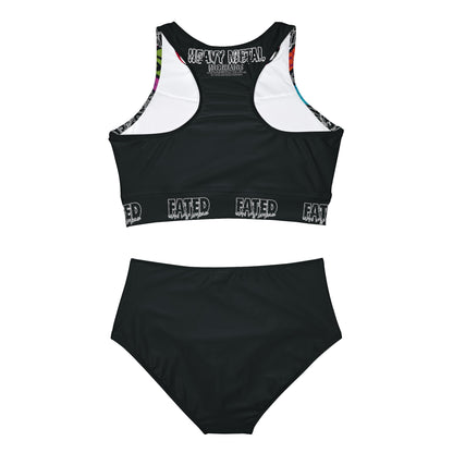 Metal Mermaids V3 - Sporty Bikini Set