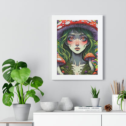 One With Nature - Framed Vertical Poster