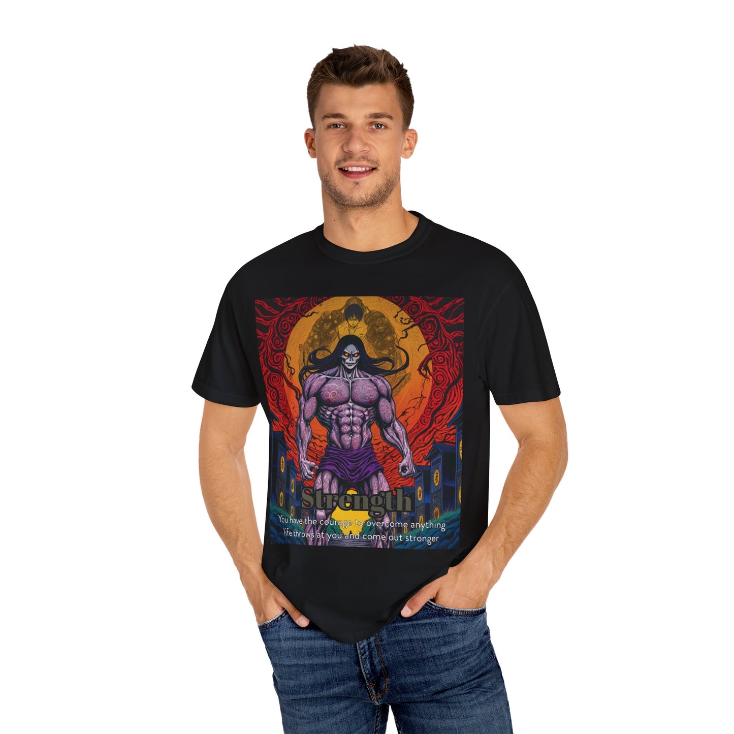 Strength Major Arcana - Poster - Unisex T-shirt