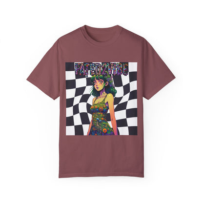 Fated2VIBE Checkered Print V2 - Unisex T-shirt