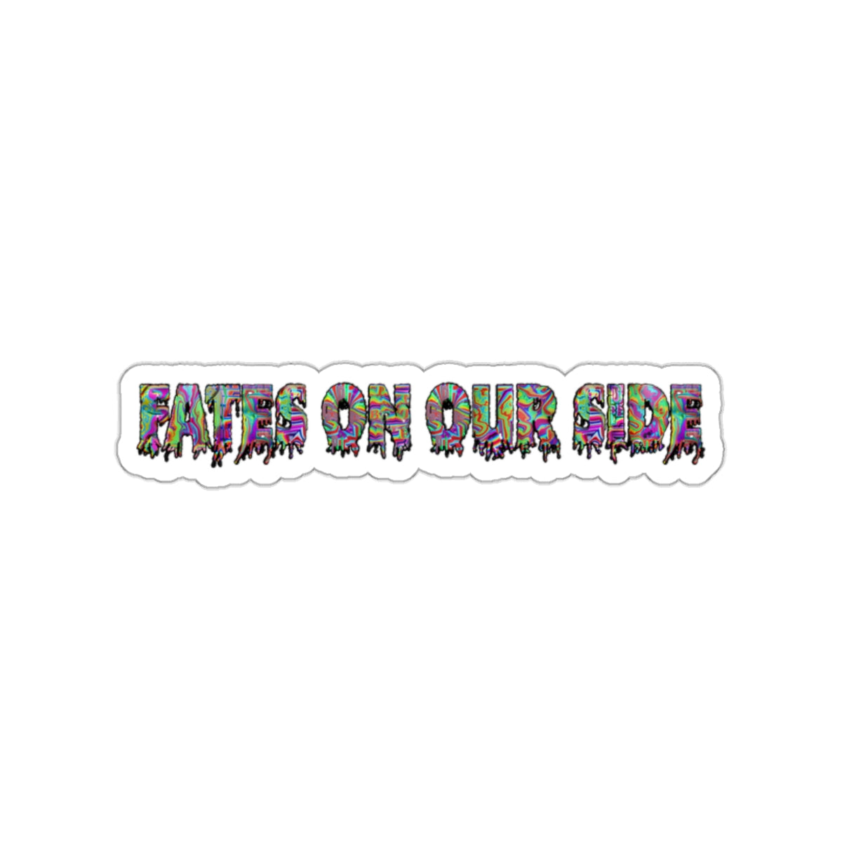 Fates On Our Side Acid Die-Cut Stickers