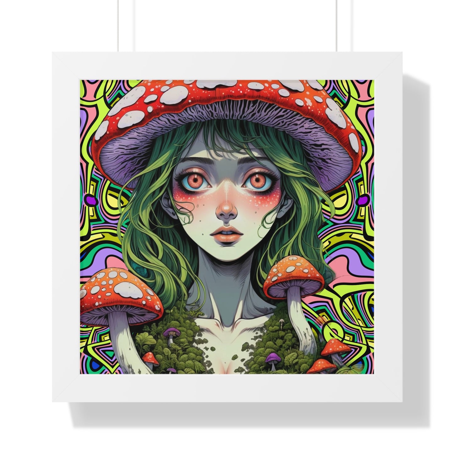 One With Nature - Framed Vertical Poster