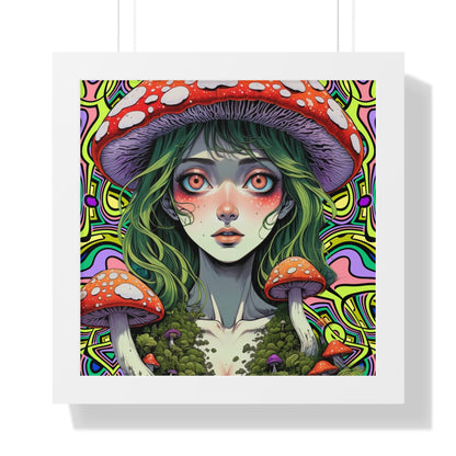 One With Nature - Framed Vertical Poster