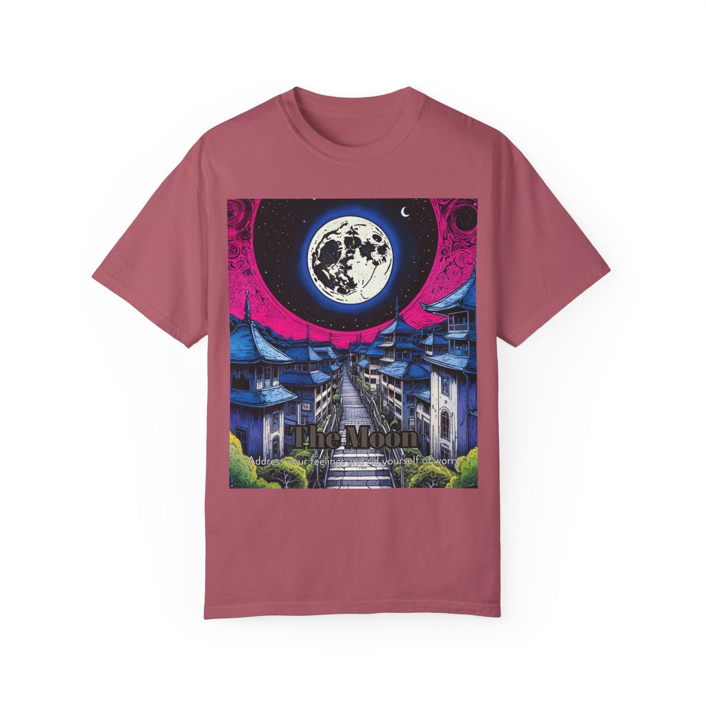 The Moon Major Arcana - Poster - Unisex T-shirt