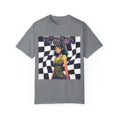 Fated2VIBE Checkered Print V2 - Unisex T-shirt