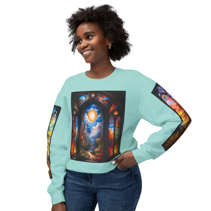 Prosperity - Divine Tragedy - Unisex Lightweight Crewneck Sweatshirt