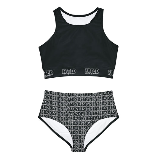 Metal Mermaids Simple - Sporty Bikini Set