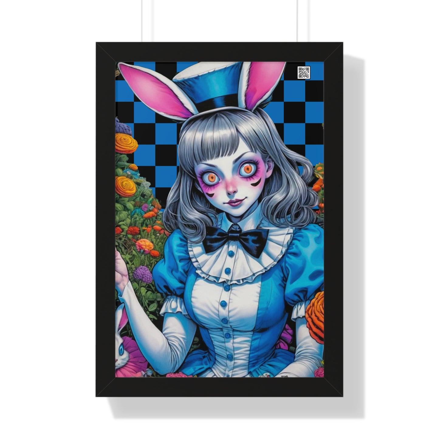 Alice Daydream V2 - Framed Vertical Poster