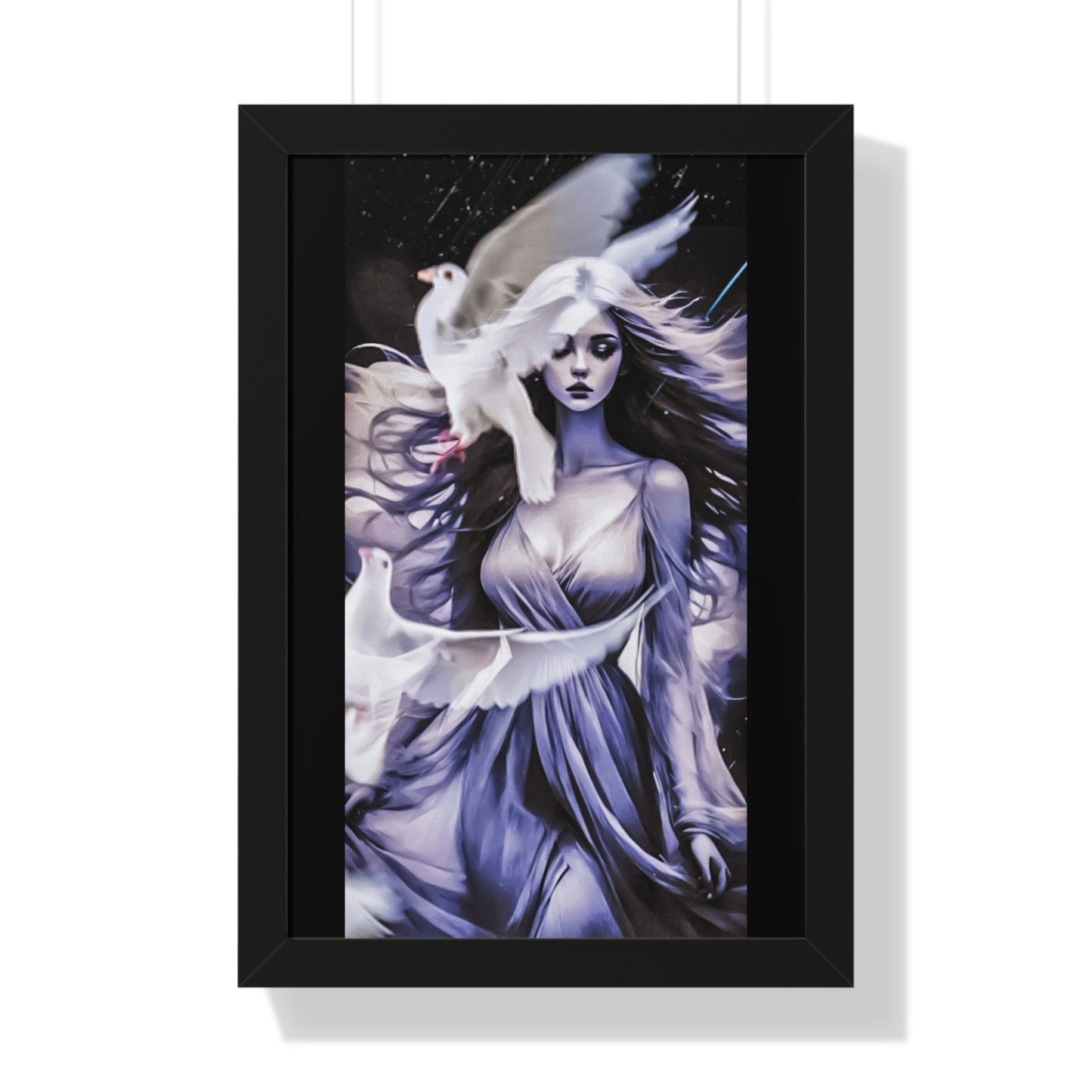 Elegance - Framed Vertical Poster