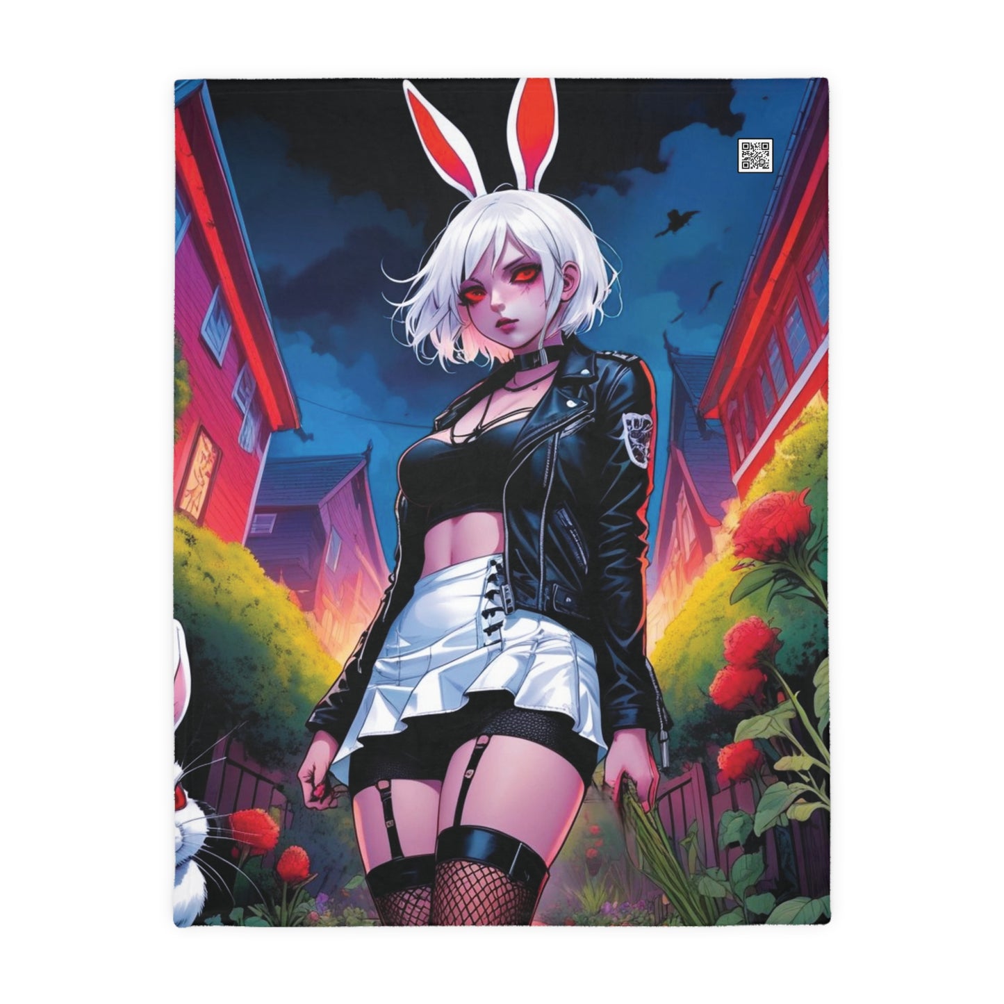 Far Out The Hare - Daydream - Double Sided Print Artwork Microfiber Blanket