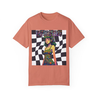 Fated2VIBE Checkered Print V2 - Unisex T-shirt