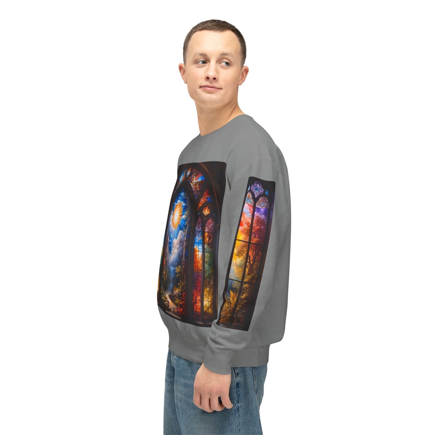 Prosperity - Divine Tragedy - Unisex Lightweight Crewneck Sweatshirt