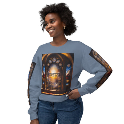 Virtue - Divine Tragedy - Unisex Lightweight Crewneck Sweatshirt