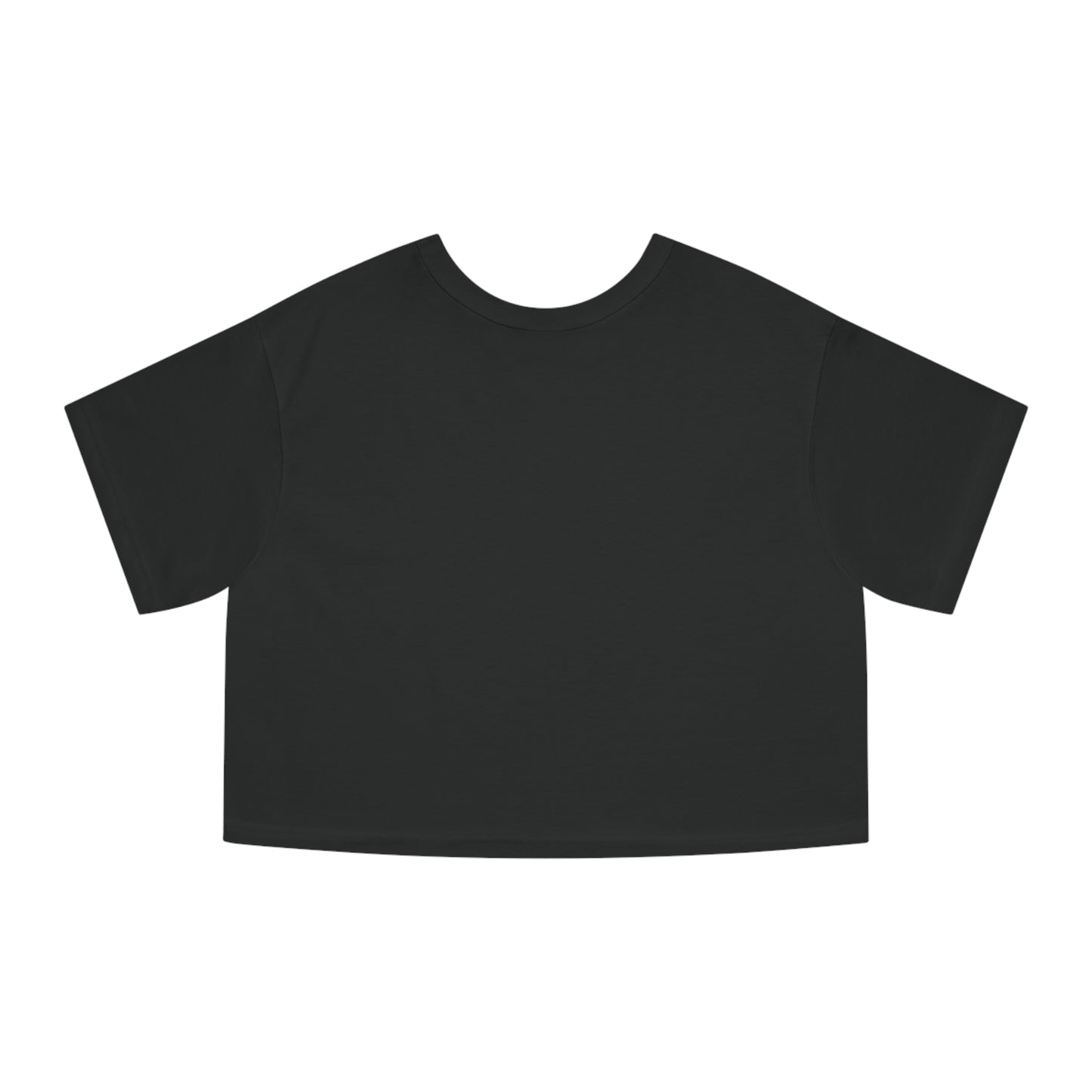 V2 Black and Red Checkered Daydream Champion Cropped T-Shirt