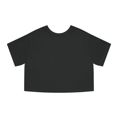 V2 Black and Red Checkered Daydream Champion Cropped T-Shirt