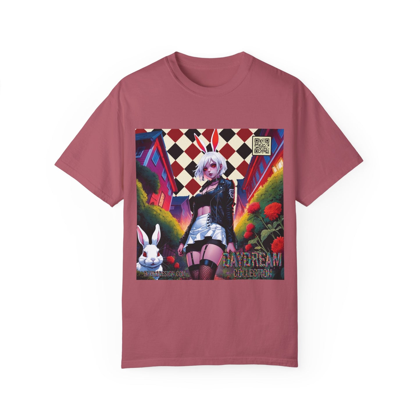 Black and Red V2 Checkered The Daydream Collection - Unisex T-shirt