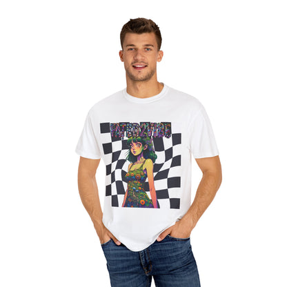Fated2VIBE Checkered Print V2 - Unisex T-shirt