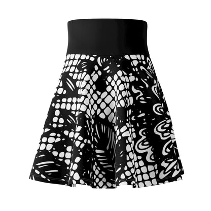 Split V2 Flower Lace Fated MC Alice Women's Skater Skirt