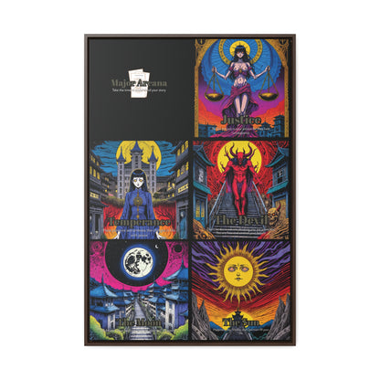 Major Arcana 3 of 4 - Framed Wall Art