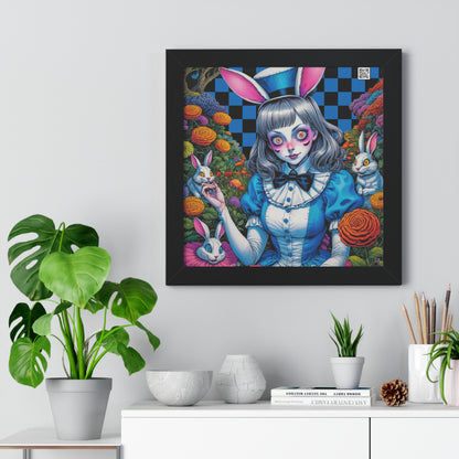 Alice Daydream V2 - Framed Vertical Poster