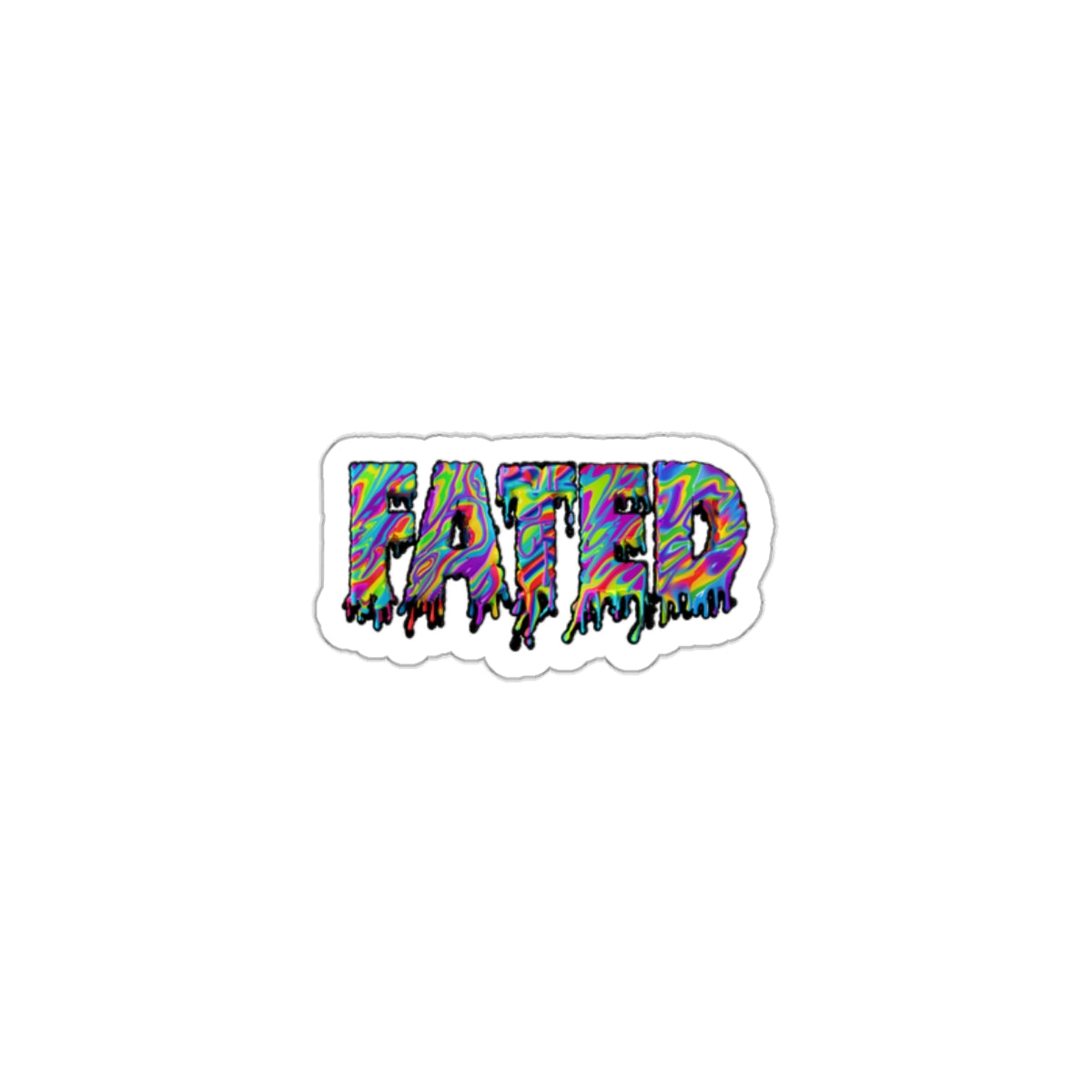 Fated Acid Die-Cut Stickers