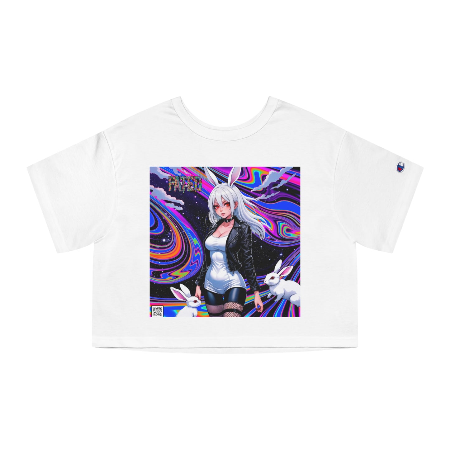 Far Out Daydream Champion Cropped T-Shirt