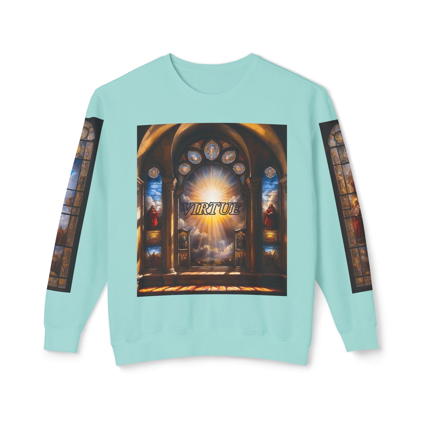 Virtue - Divine Tragedy - Unisex Lightweight Crewneck Sweatshirt