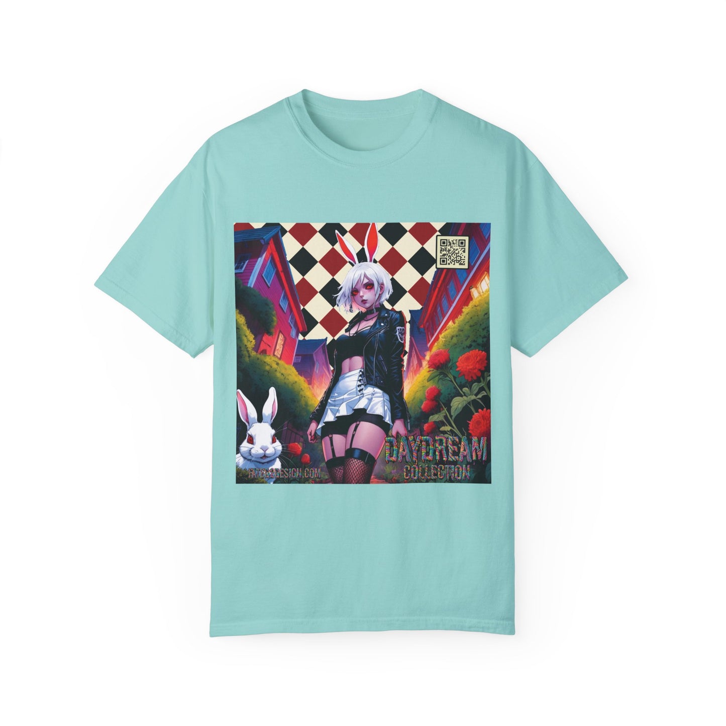 Black and Red V2 Checkered The Daydream Collection - Unisex T-shirt
