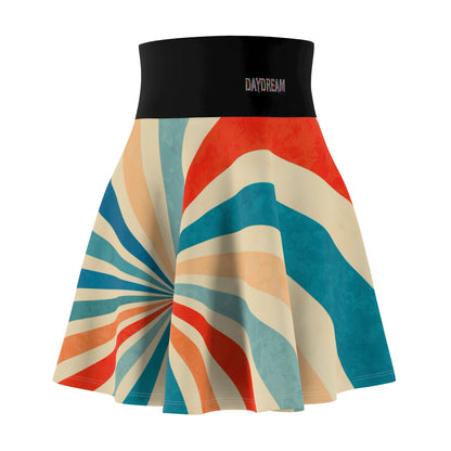 Split Spiral Alice Women's Skater Skirt