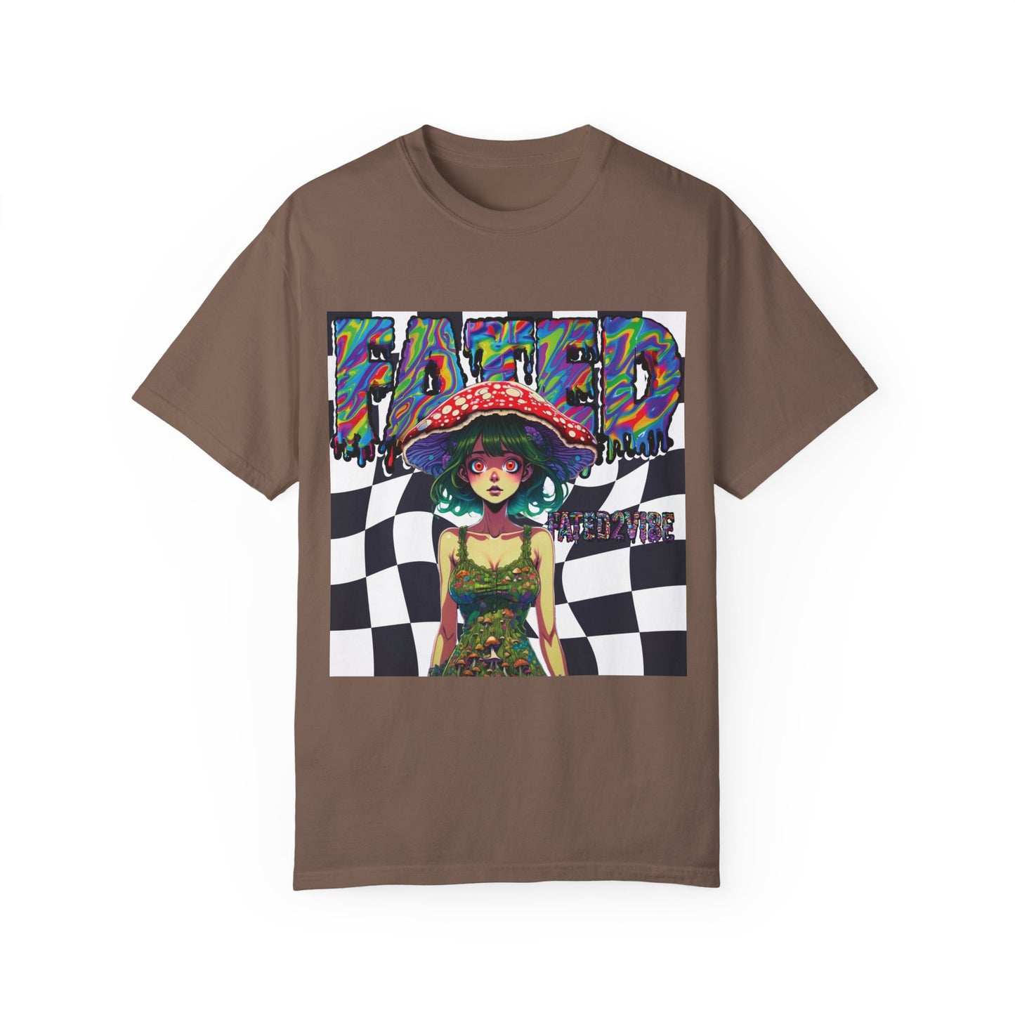 Fated2VIBE Checkered Print - Unisex T-shirt